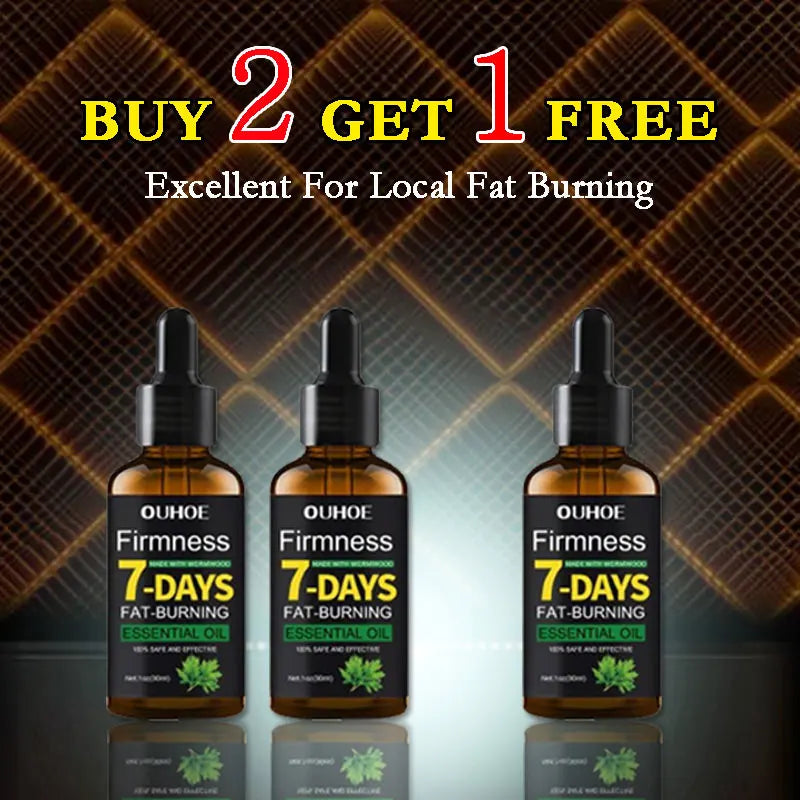 Weight Loss Oil for Fast Burning of Belly Waist Leg Fat - Quick Fat Reduction Solution