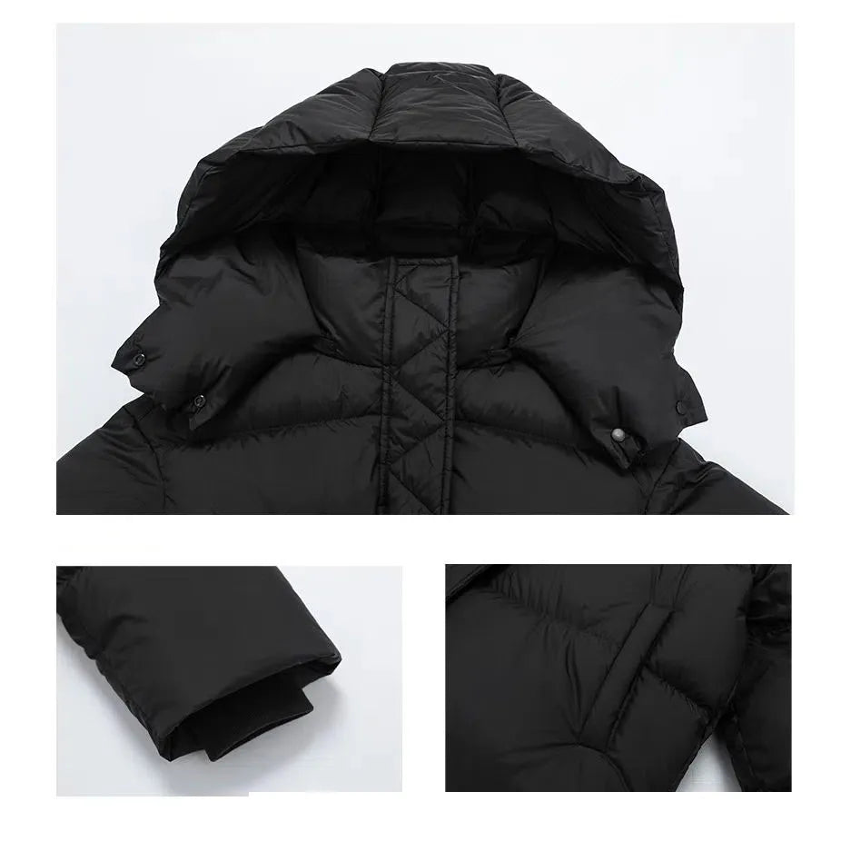 Hooded Cotton Jacket of Women