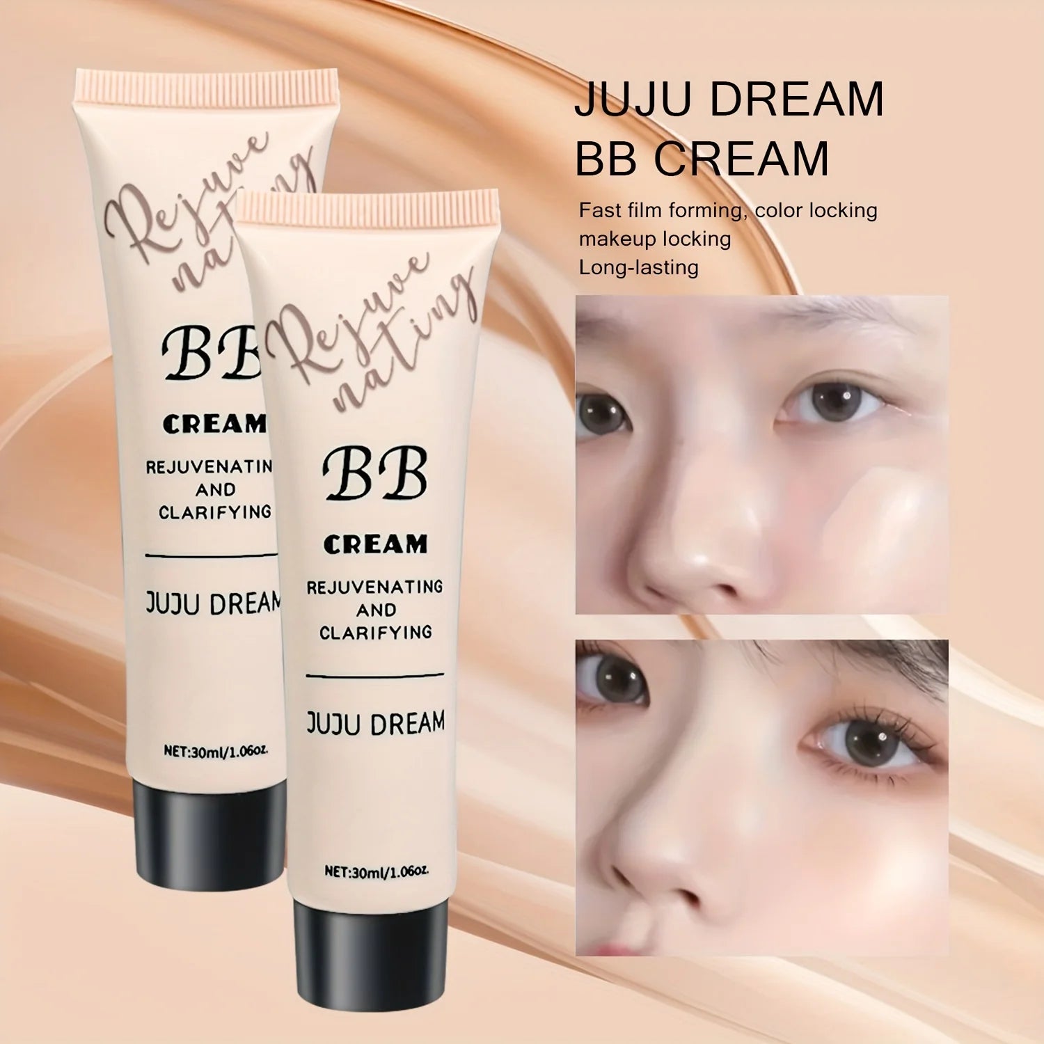 Natural Concealer BB Cream, moisturizing and nourishing, natural translucent primer