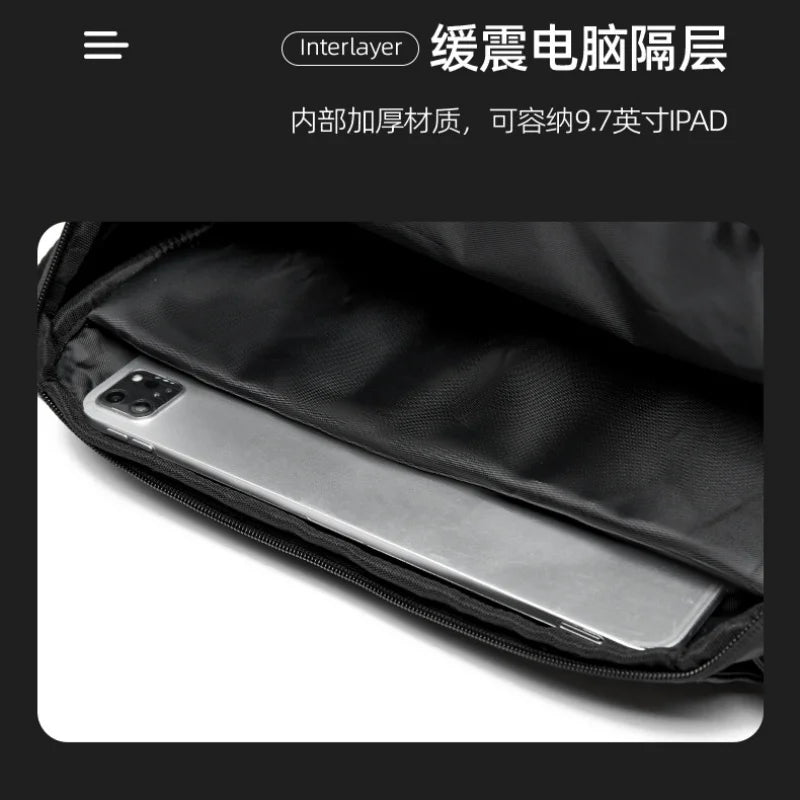 High Street Crossbody Bag Man Outdoor Sport Waterproof Shoulder Bag