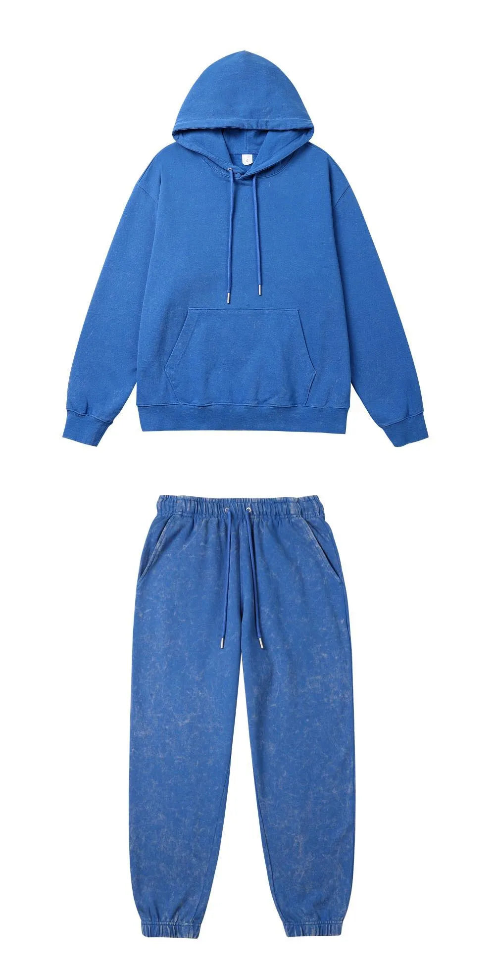 Hoodies Pants Set Oversized Hip Hop Suit Oversized Retro Streetwear