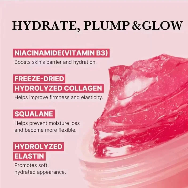 Collagen Niacinamide Jelly Cream Deep Moisturizing Pore Shrinking Brightening