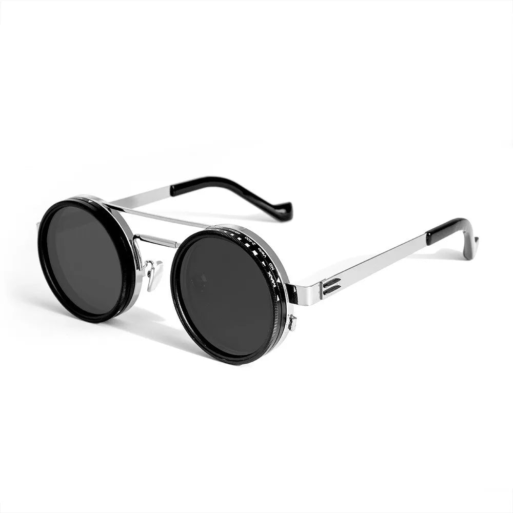 New ND2-400 Adjustable Dimming Glasses ND Filter UV400 Polarized Sunglasses