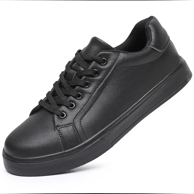 Leather Men Shoes Sneakers Shoe Breathable Leisure Male Sneakers