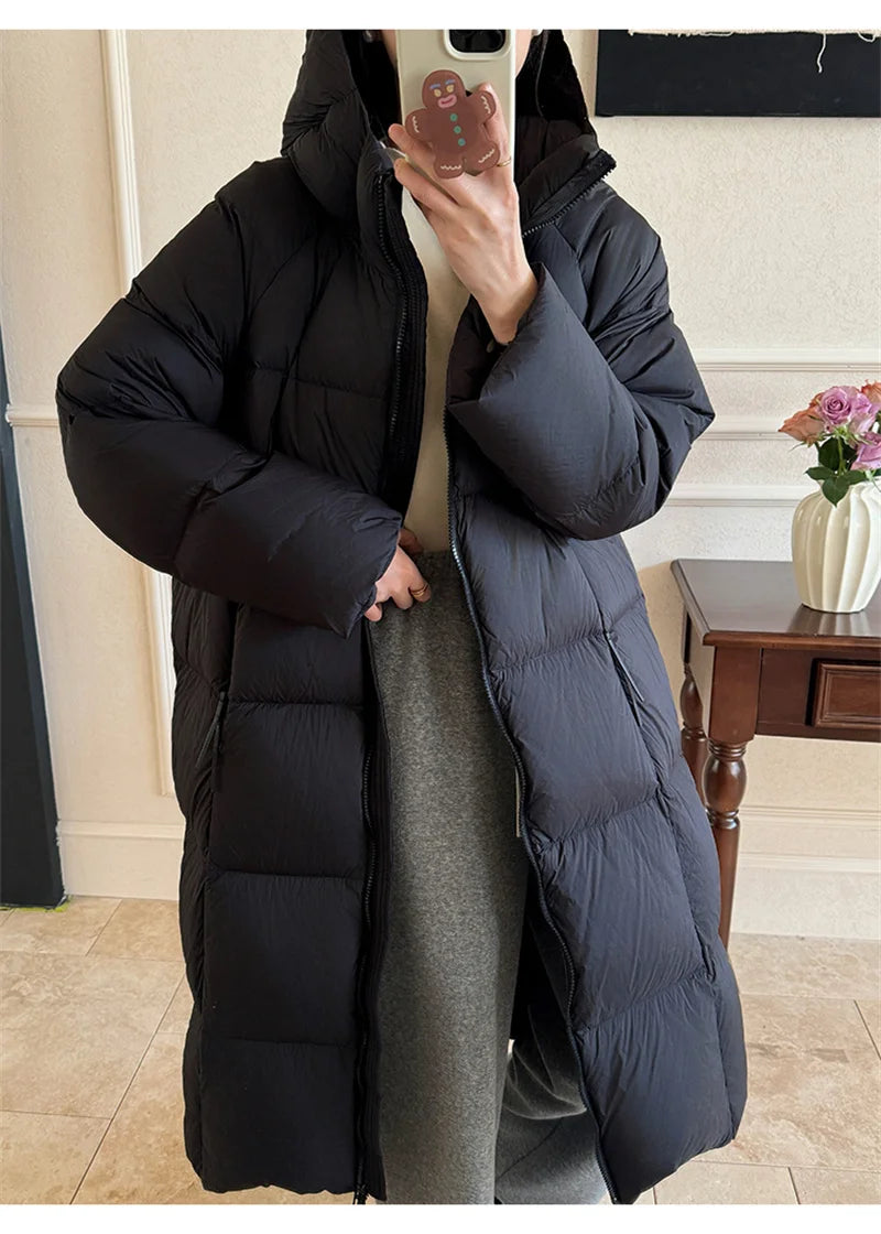 ZAROY Women's Jacket Parkas Winter Cotton-padded Solid Outerwear