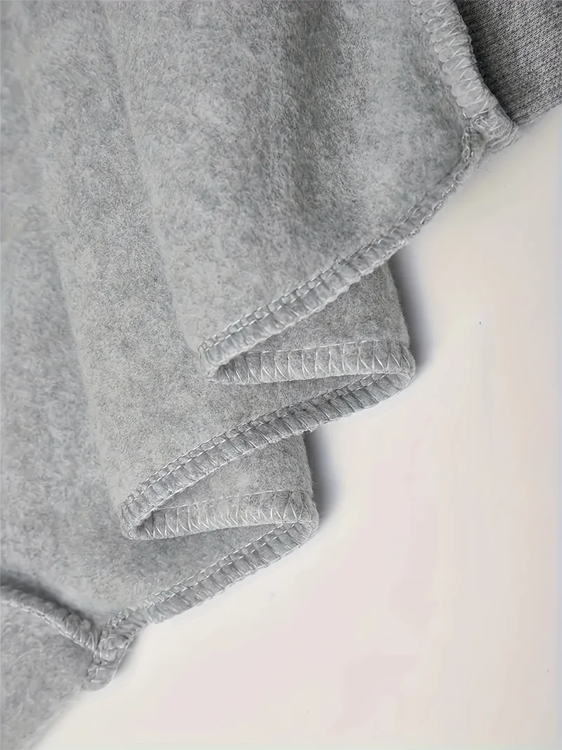 Street statement hoodies insulated double-hooded sweatshirts, masked zip-up sweatshirts