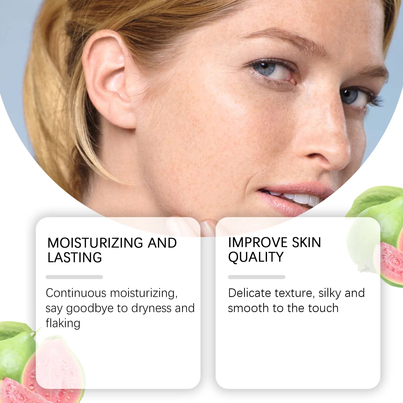 Natural Guava Seed Oil Redness Reducing Pore Minimizer Brighten Moisturizing