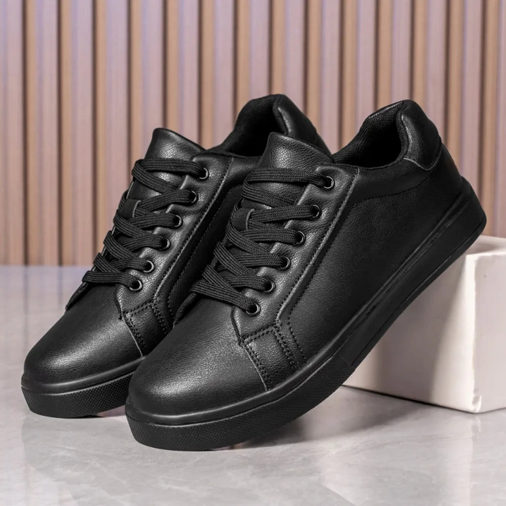 Leather Men Shoes Sneakers Shoe Breathable Leisure Male Sneakers