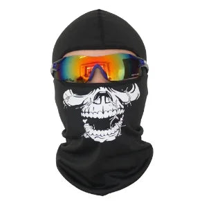 VOODIEX Halloween Skull Print Balaclava Ghost Full Face Bike Face Mask