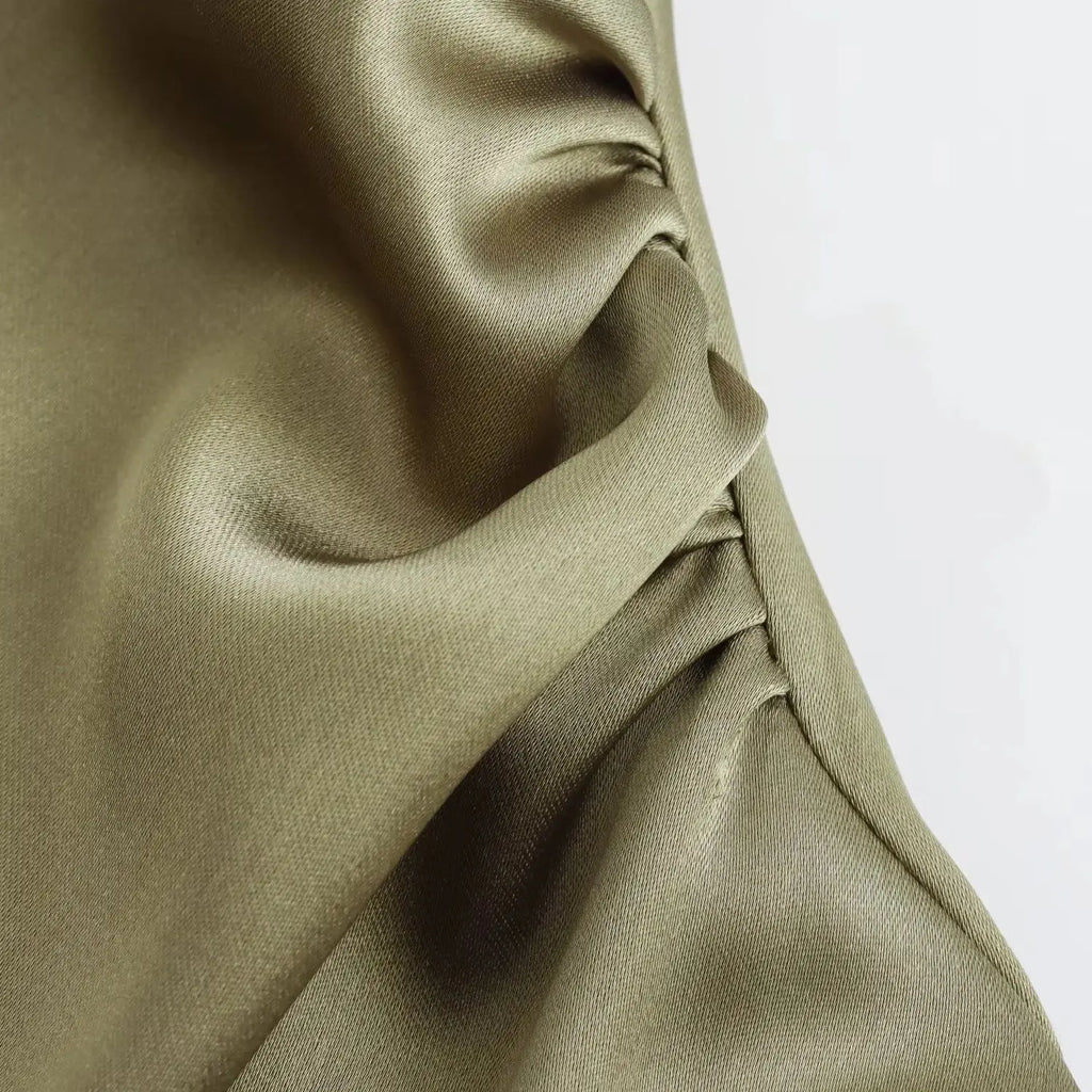 Satin Long Dresses for Women Slip Midi Dress Woman Evening Party