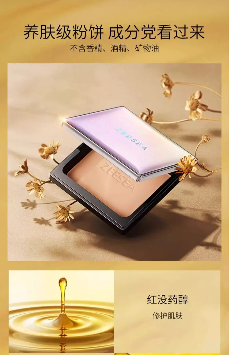 ZEESEA Pressed Mineral Makeup Natural Powder Foundation