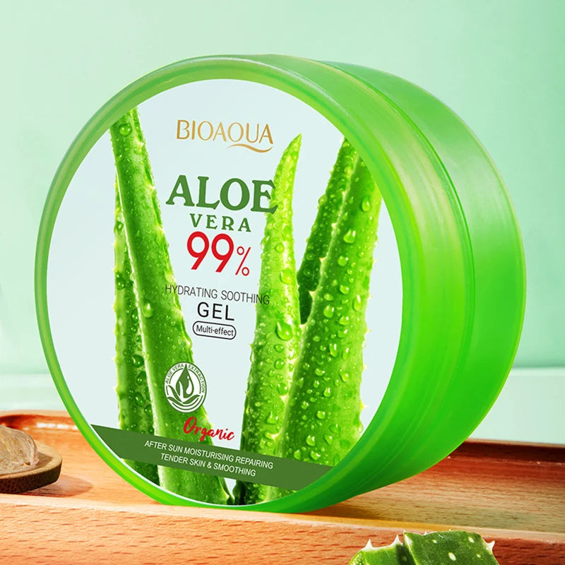 BIOAQUA Moisturizing and Soothing Aloe Vera Gel Creams Skin