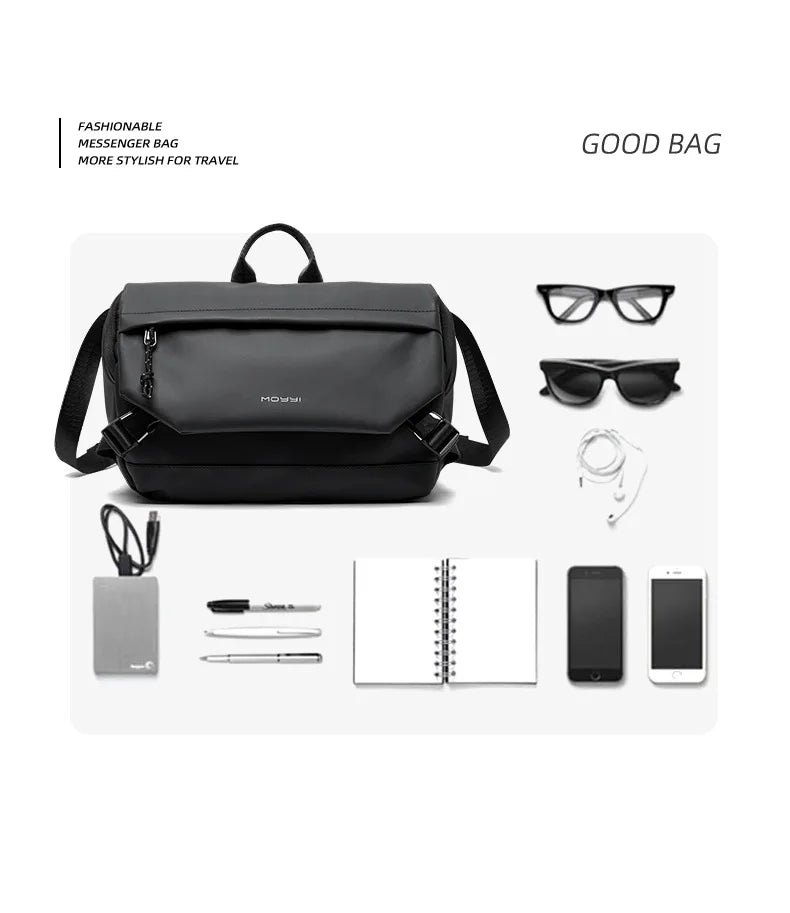 High Street Crossbody Bag Man Outdoor Sport Waterproof Shoulder Bag