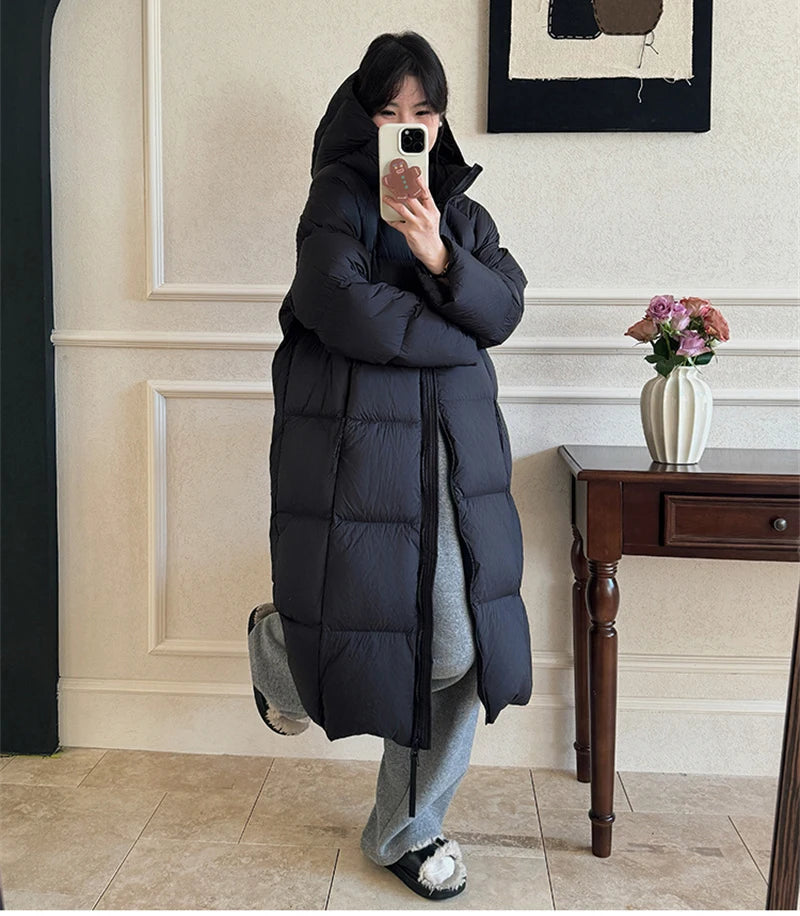 ZAROY Women's Jacket Parkas Winter Cotton-padded Solid Outerwear