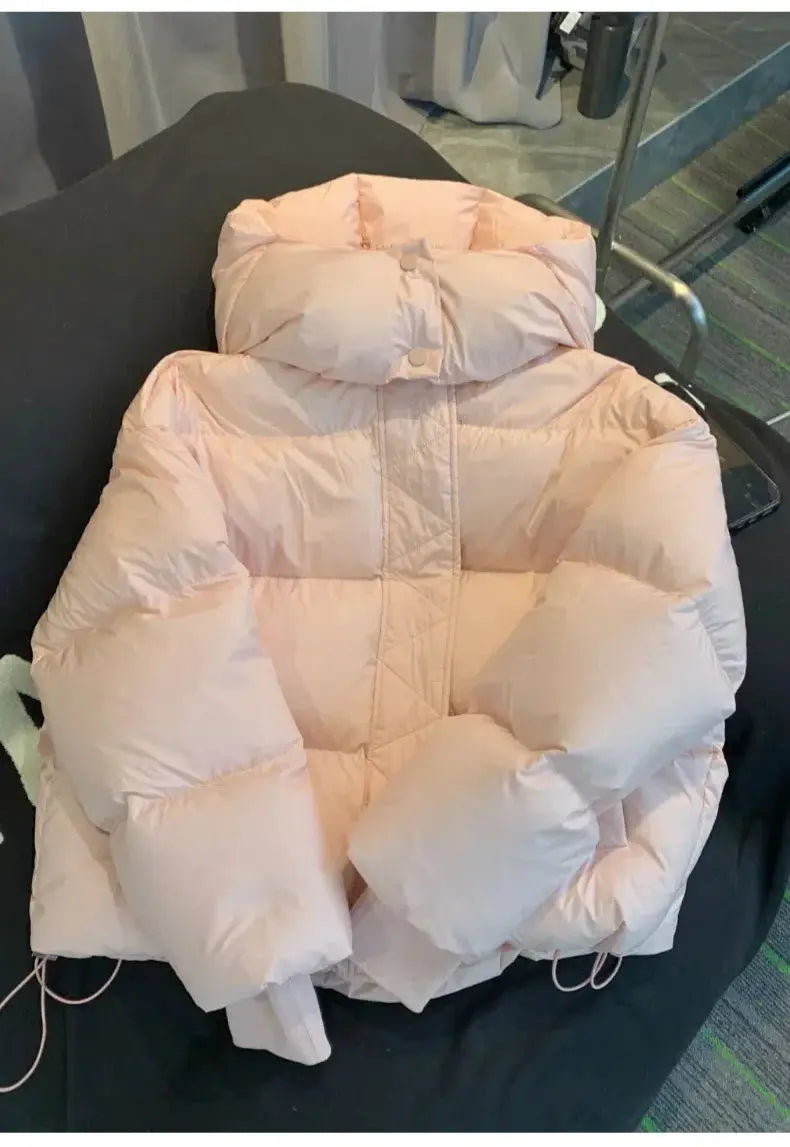Hooded Cotton Jacket of Women