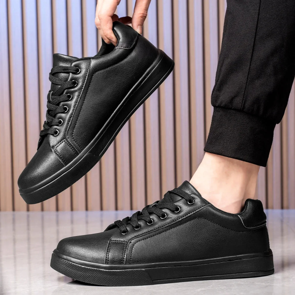 Leather Men Shoes Sneakers Shoe Breathable Leisure Male Sneakers