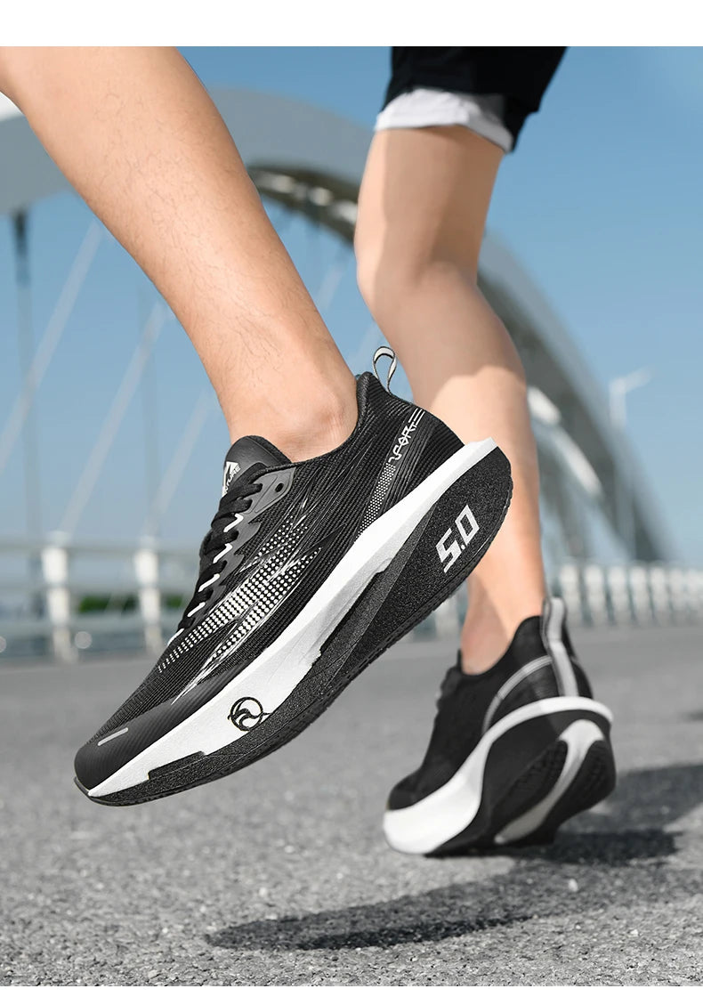 Sneakers Men Lightweight Breathable Wear-Resistant Soft Gym Jogging Shoes Comfort