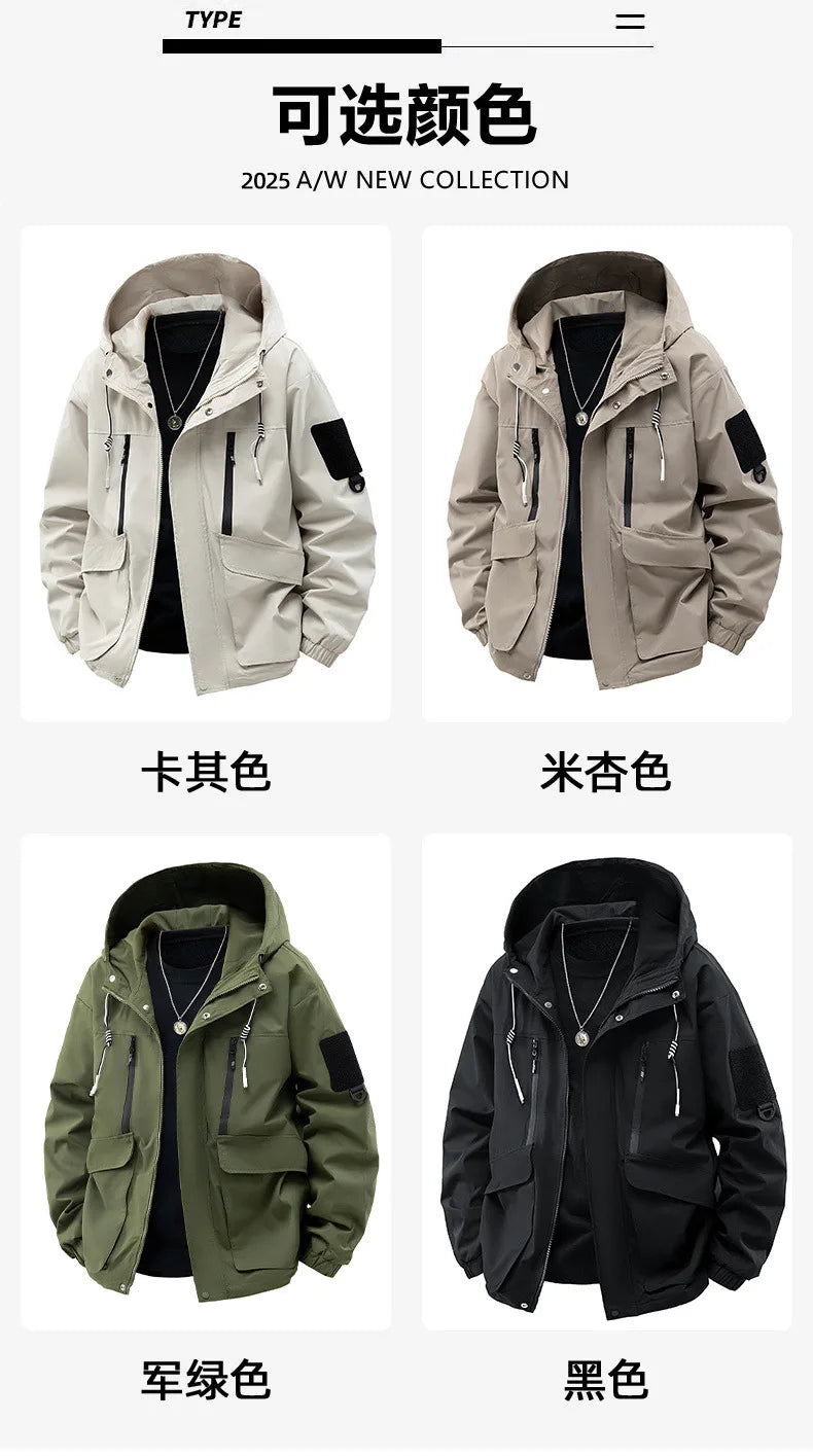 Mens Spring autumn Jackets casual coat
