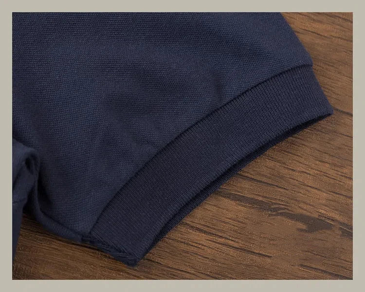 American t-shirt men short-sleeved polo shirt men half-sleeved summer