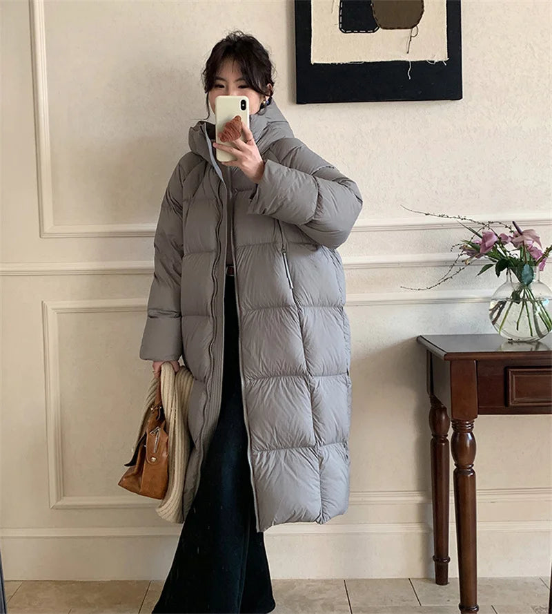 ZAROY Women's Jacket Parkas Winter Cotton-padded Solid Outerwear