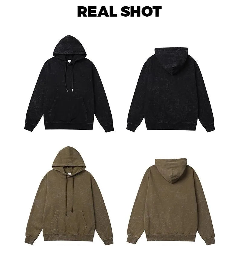 Hoodies Pants Set Oversized Hip Hop Suit Oversized Retro Streetwear