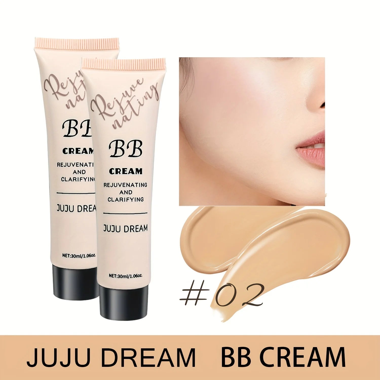 Natural Concealer BB Cream, moisturizing and nourishing, natural translucent primer
