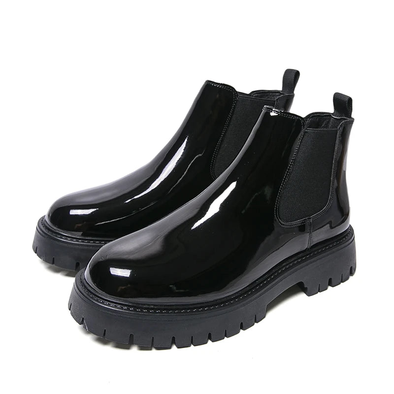 winter boots for models casual style Office and formal Leisure Business Thick