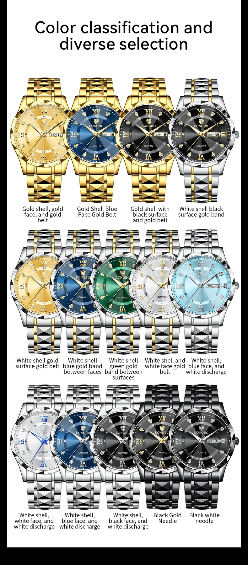 Luxury Men Watch Male Quartz Wristwatch Classic