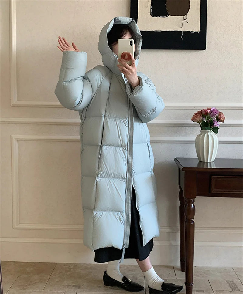 ZAROY Women's Jacket Parkas Winter Cotton-padded Solid Outerwear