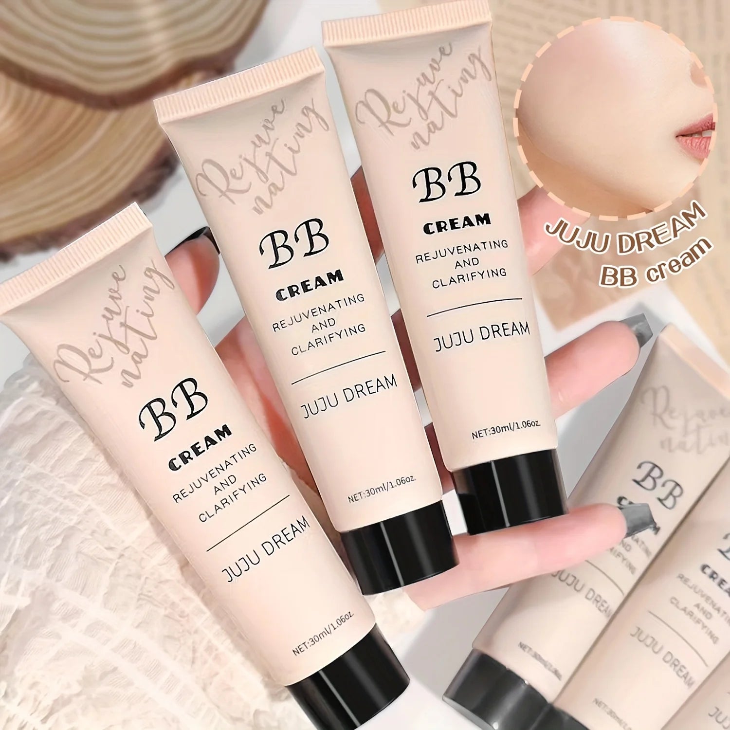 Natural Concealer BB Cream, moisturizing and nourishing, natural translucent primer