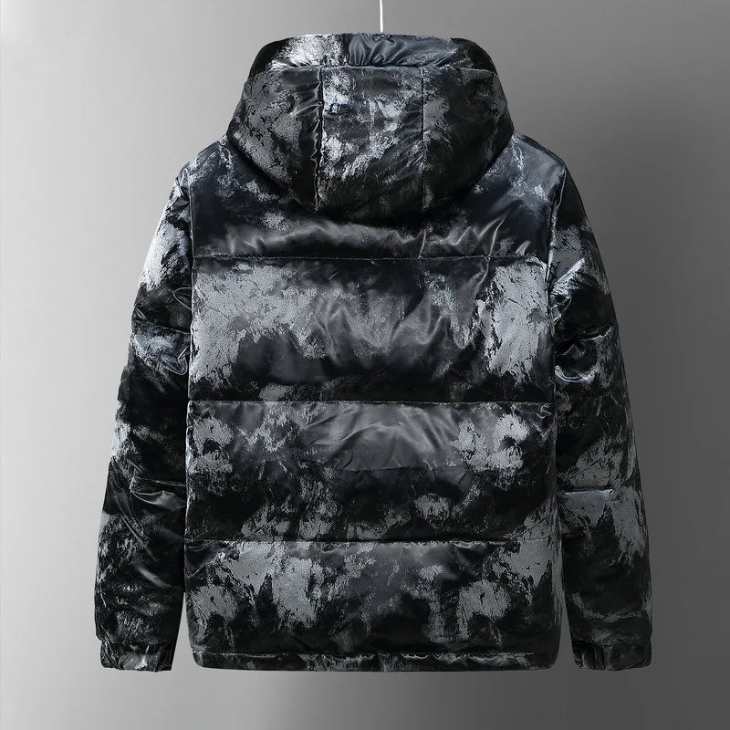 Fashion jacket Men Hooded Winter Duck Down Coats Thicker Warm Down
