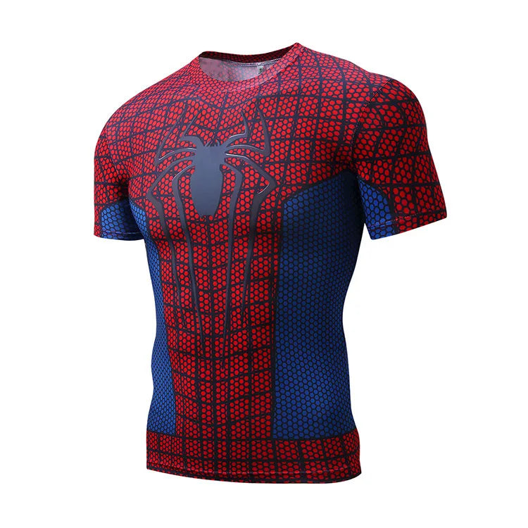 Marvel T Shirt Avengers Sports Fitness