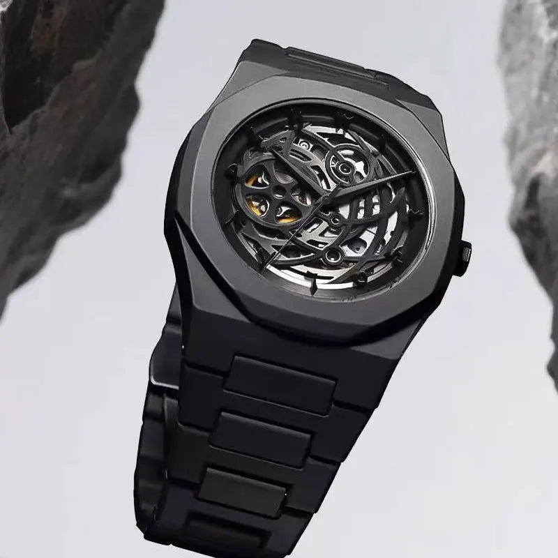 Dial Design Black Classic Quartz Watch
