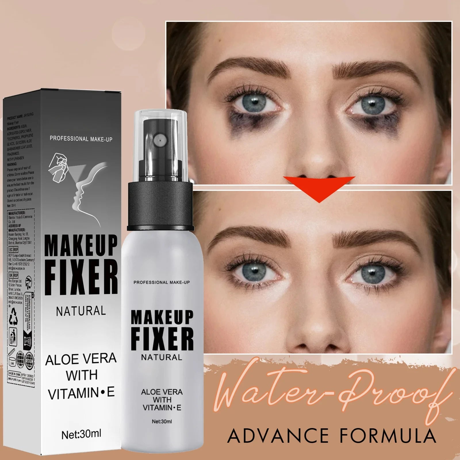 Makeup Setting Spray For Face Transfer-proof Long-lasting Oil-free