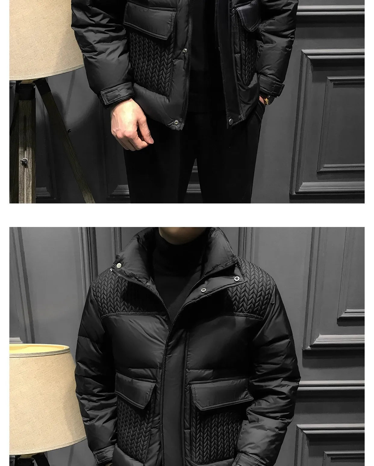 High quality Men's Winter Shiny Down Jackets with a beautiful & great style and design