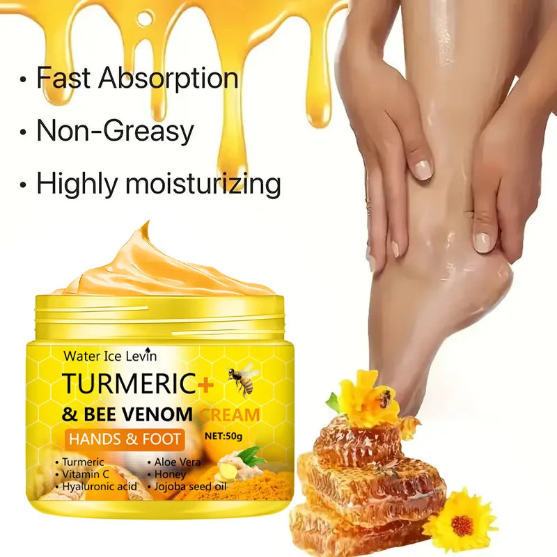Bee Venom Anti-Drying Crack Foot Cream Hand Cracked Repair Skin Removal Care