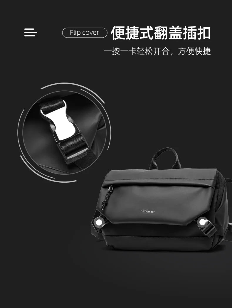 High Street Crossbody Bag Man Outdoor Sport Waterproof Shoulder Bag