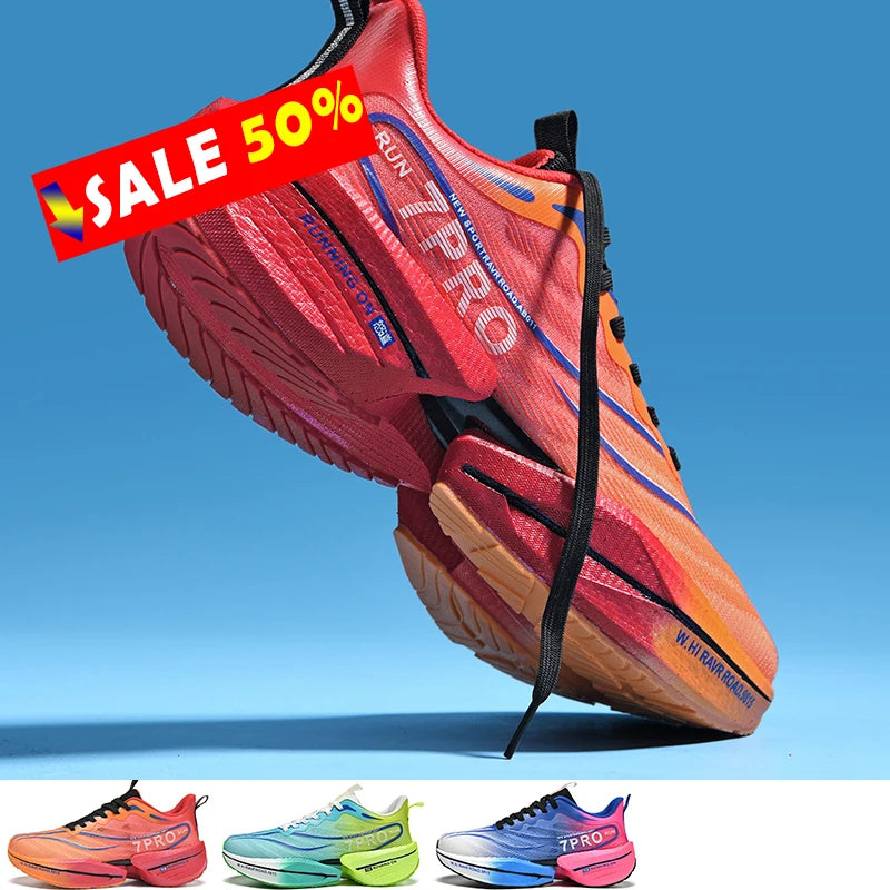 Marathon Air Cushion Men & WOMEN Sports Running Shoes Breathable Lightweight