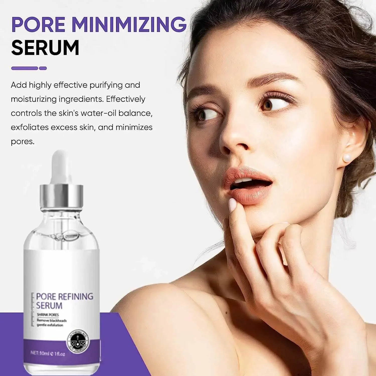 Pore Shrinking Serum Face Removing Large Pores Tightening Facial Pore Minimizing