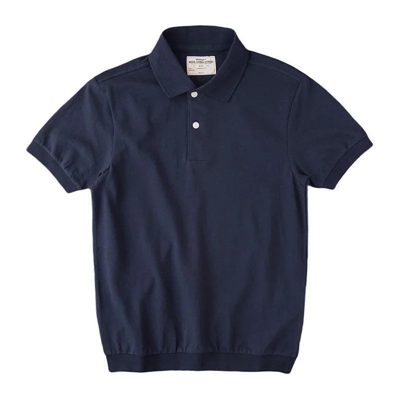 American t-shirt men short-sleeved polo shirt men half-sleeved summer