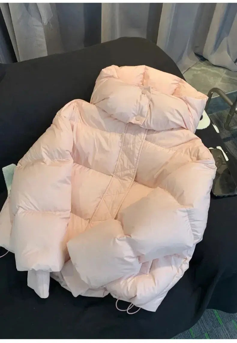 Hooded Cotton Jacket of Women
