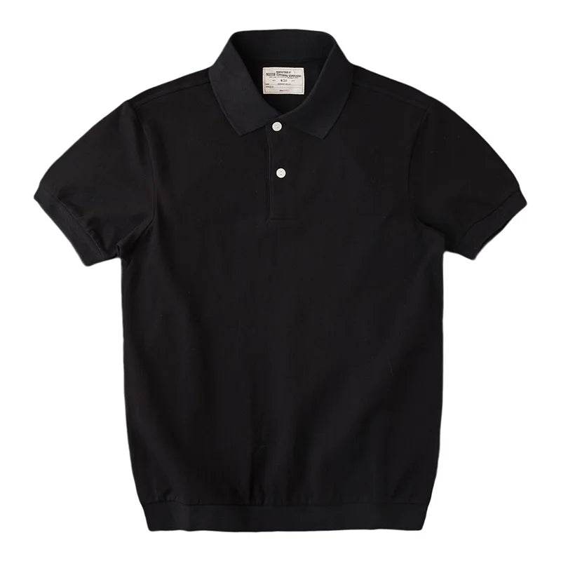 American t-shirt men short-sleeved polo shirt men half-sleeved summer