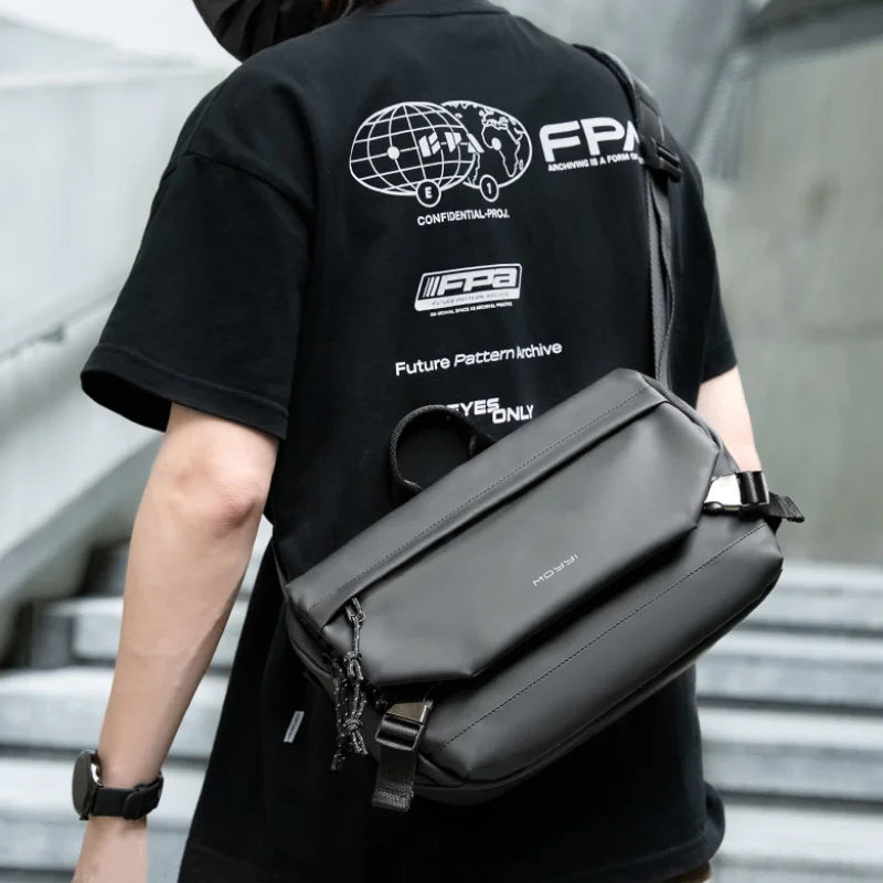 High Street Crossbody Bag Man Outdoor Sport Waterproof Shoulder Bag