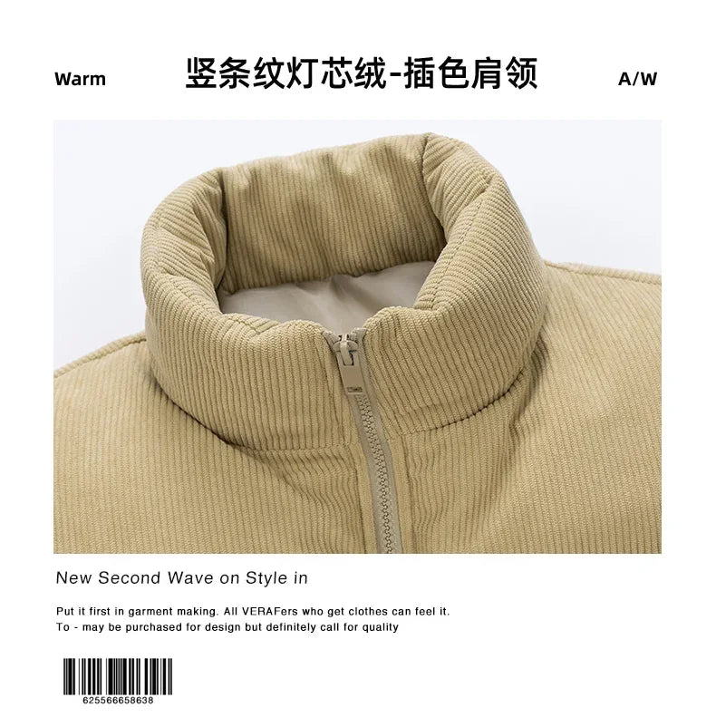 Coats Men's Loose Casual Jacket Sleeveless Zipper New Vests