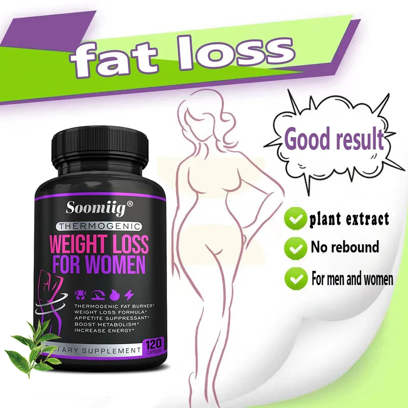 Thermogenic Fat Burner - Natural Appetite Suppressant, Weight Management