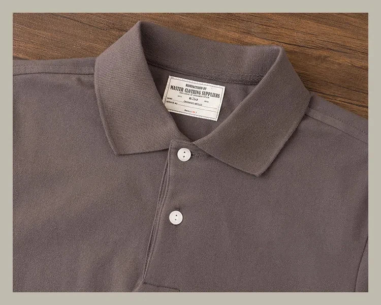 American t-shirt men short-sleeved polo shirt men half-sleeved summer