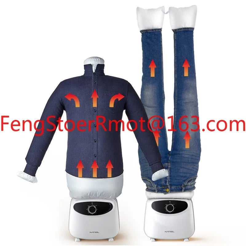 Automatic Garment Iron Machine air Dry Heater Mini Folding Ironing Portable Clothes
