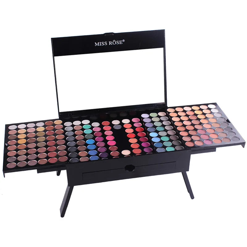 Miss Rose Makeup Case Set Kit-Ultimate Color Combination-Holiday Gift Set