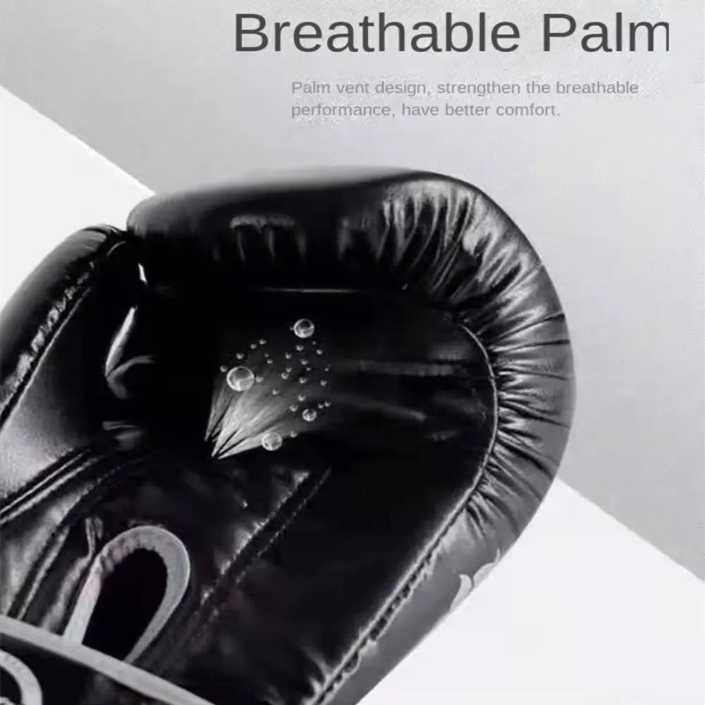 Adult Boxing Gloves PU Breathable Professional Fighting Gloves