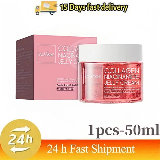 Collagen Niacinamide Jelly Cream Deep Moisturizing Pore Shrinking Brightening